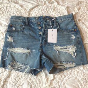 Cello jean shorts